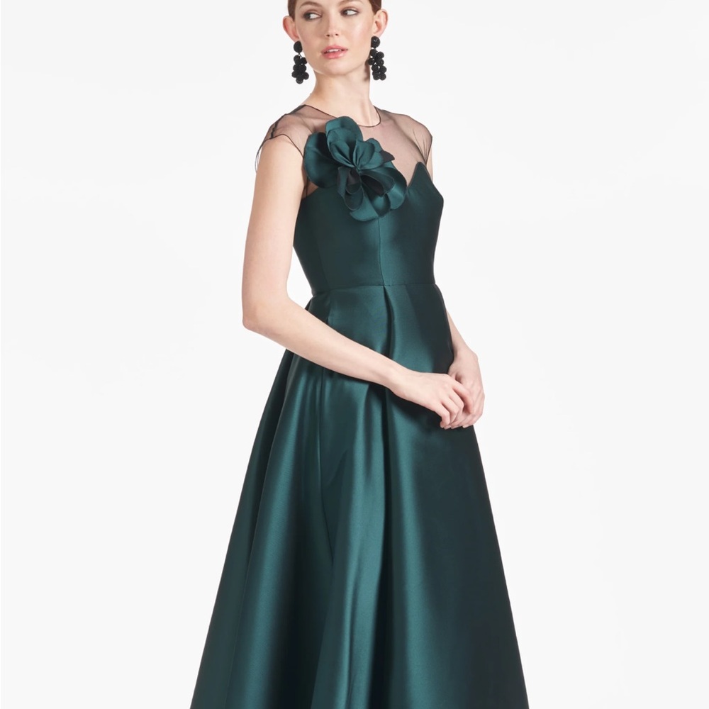 Sachin + Babi BLAKELY GOWN - FOREST GREEN